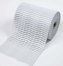 Wykładzina przemysłowa, ergonomiczna Higieniczna, typ Soft-Step 60 cm x mb, obszar mokry, kolor biały